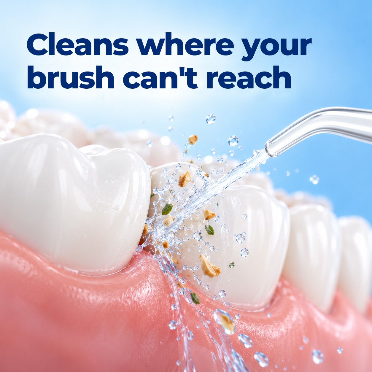 Portable Water Flosser for Teeth & Gums